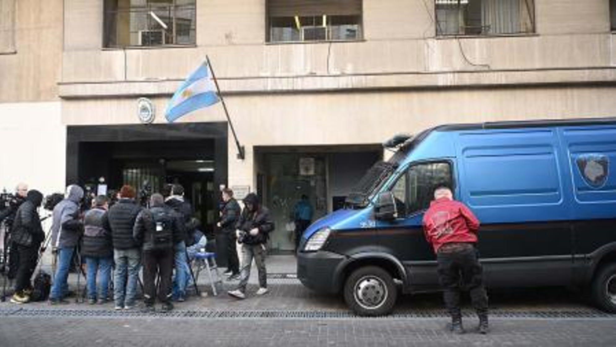 Los tribunales donde se lleva adelante el juicio. Foto Télam.