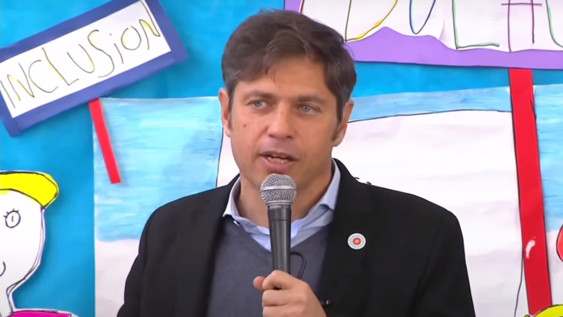 Axel Kicillof realizó el anuncio desde el nuevo Jardín 952 de Lomas de Zamora.