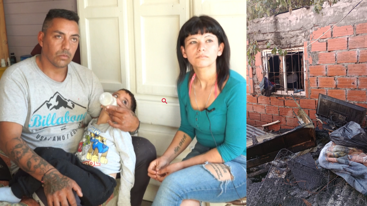 Lo perdieron todo en un incendio y necesitan ayuda para reconstruir su casa y proteger a su hijo con parálisis cerebral.