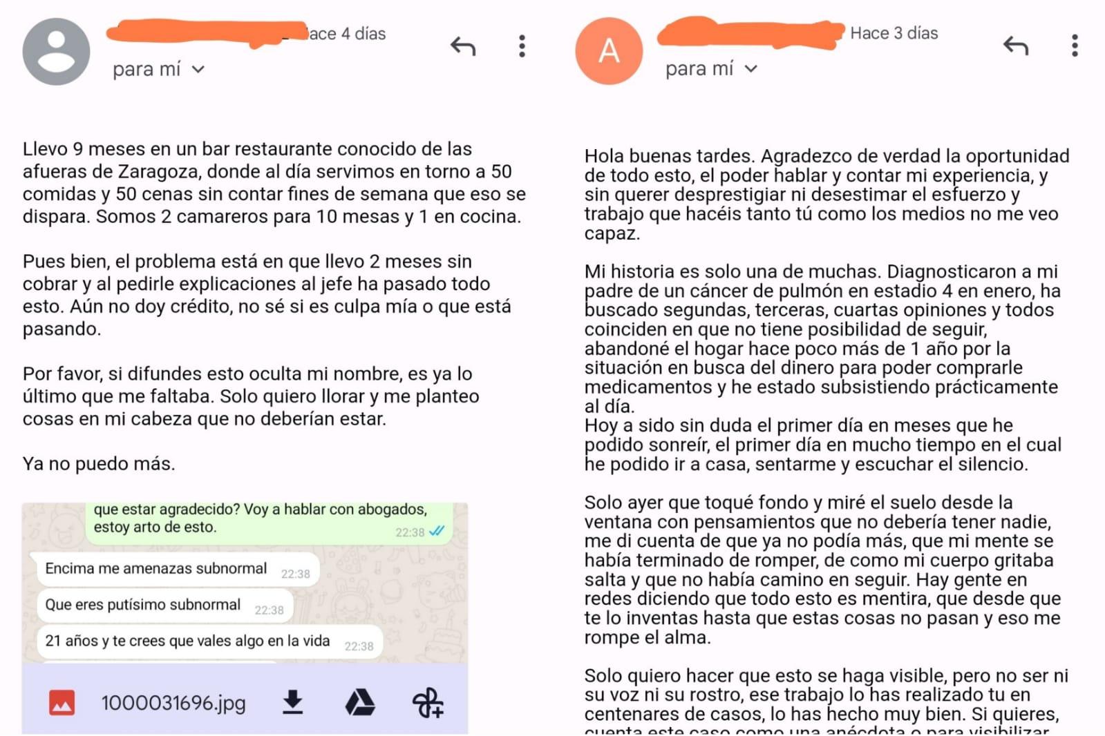 El mozo recurrió a las redes sociales para contar su historia (@soycamarero).