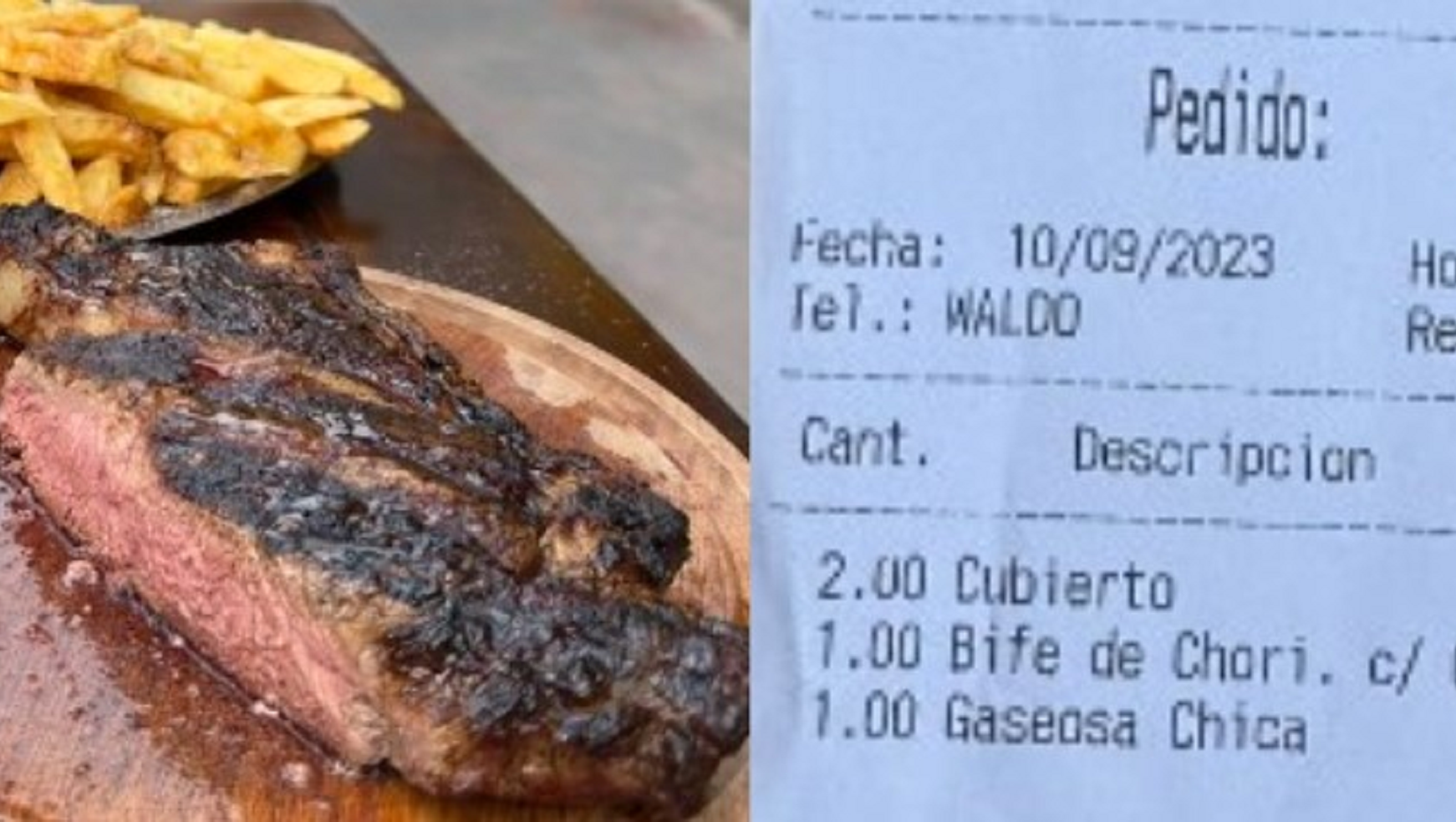 Turistas comieron en una parrilla de la Ciudad de Buenos Aires y los trataron de 