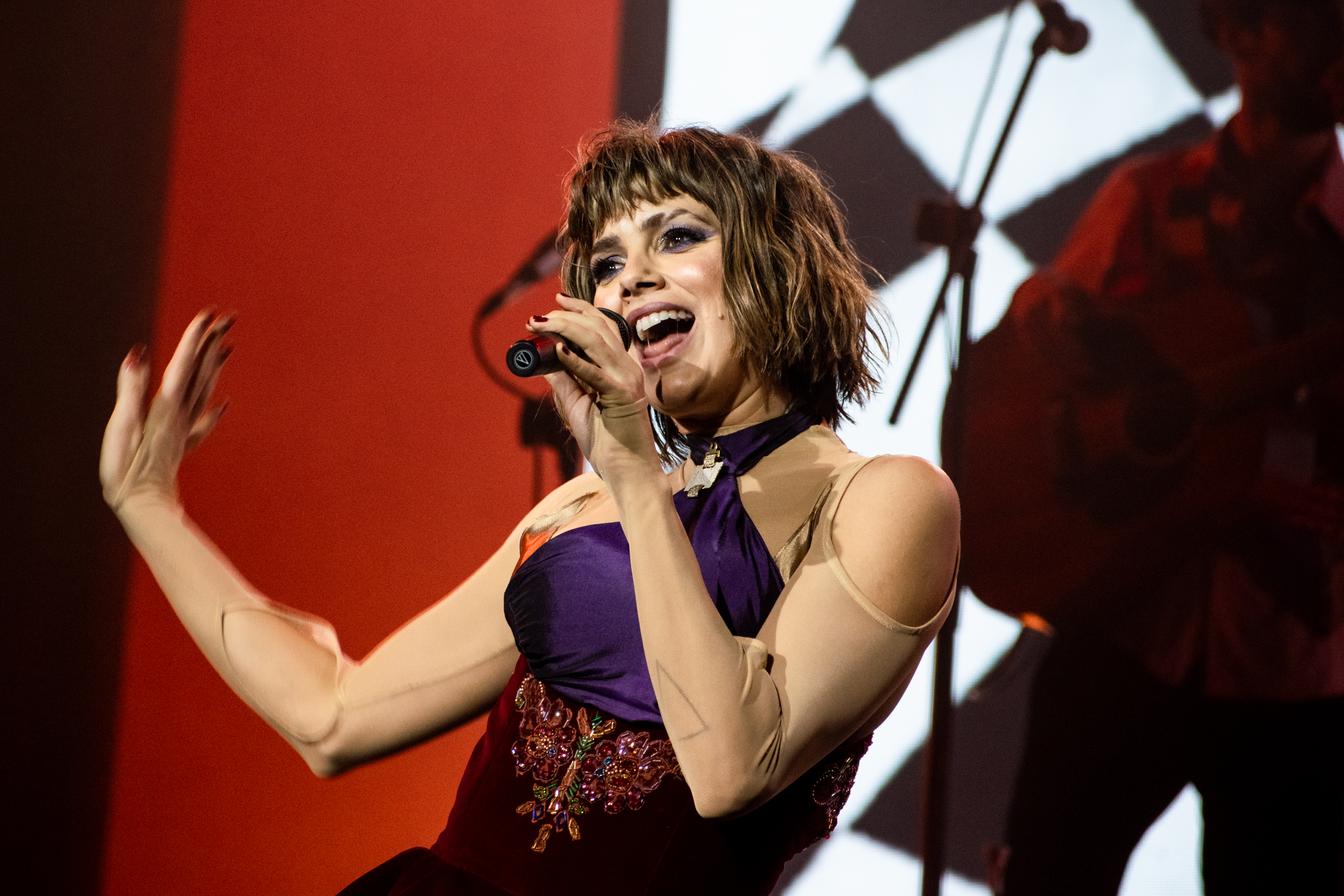 Natalie Pérez en el Gran Rex.