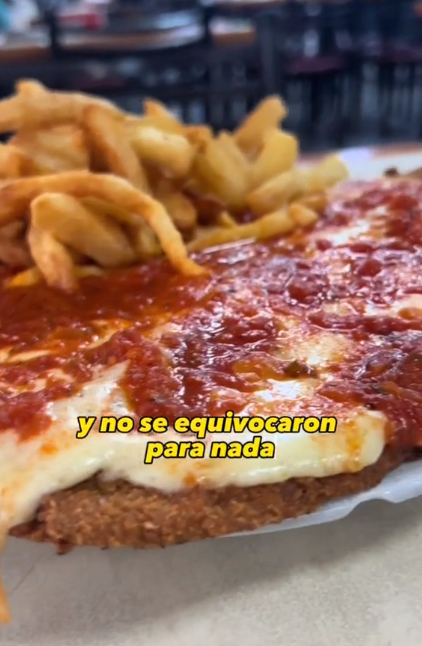 El 'Hombre Milanesa' sorprendió a todos con un restaurante con precios económicos (TikTok).