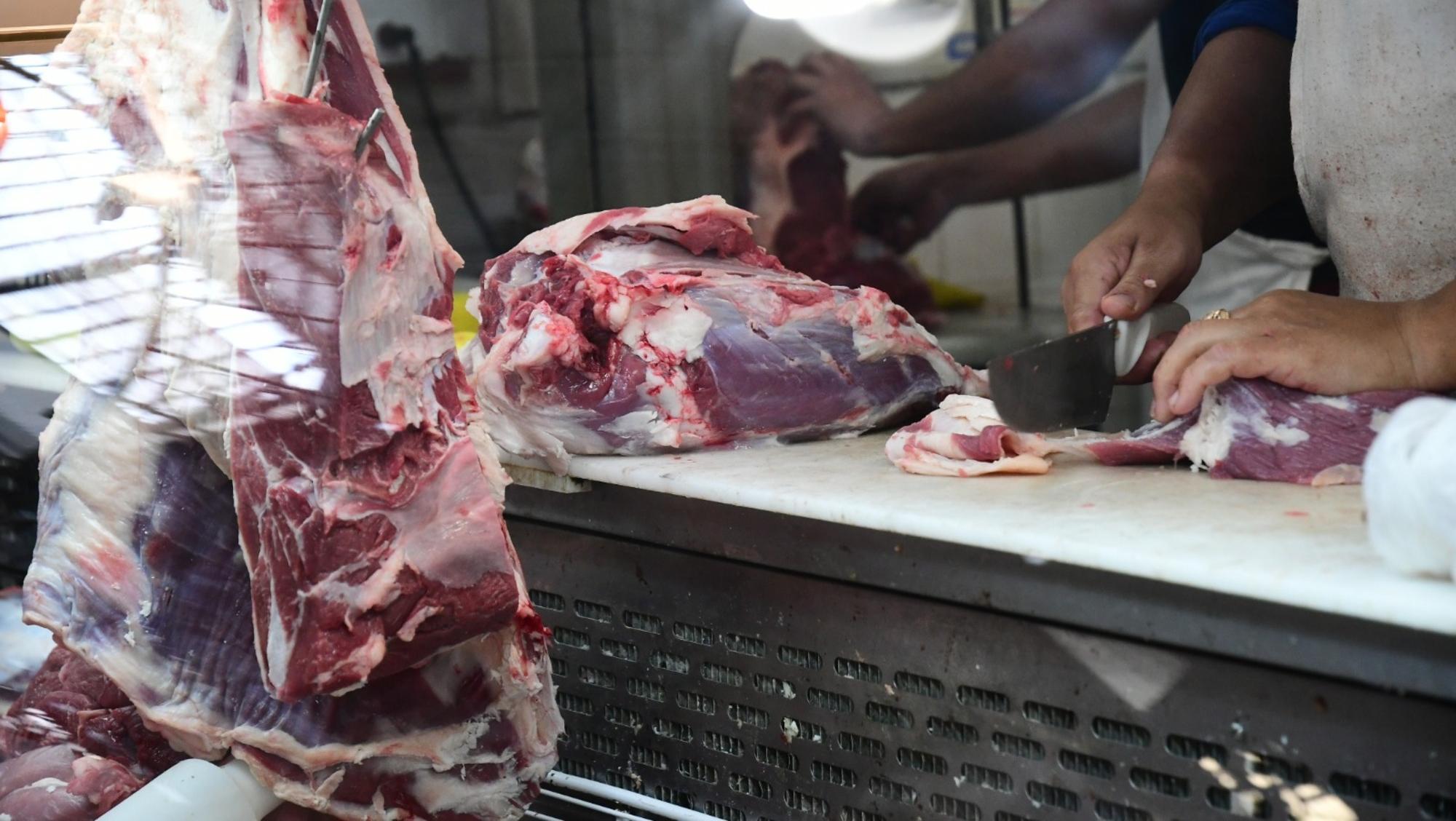 La carne de vaca tuvo en agosto un aumento interanual de 124,9% (Crónica/Jonatan Moreno/Archivo).