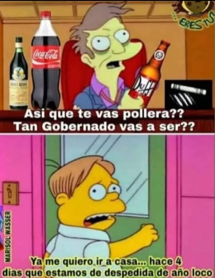 Los desopilantes memes de   <a href='https://www.cronica.com.ar/tags/Los Simpson'>Los Simpson</a>.