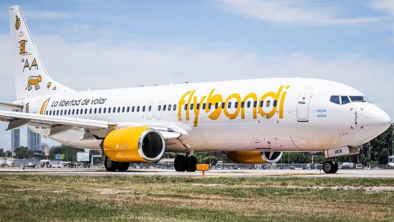 La empresa aérea Flybondi busca personal calificado para 5 puestos.