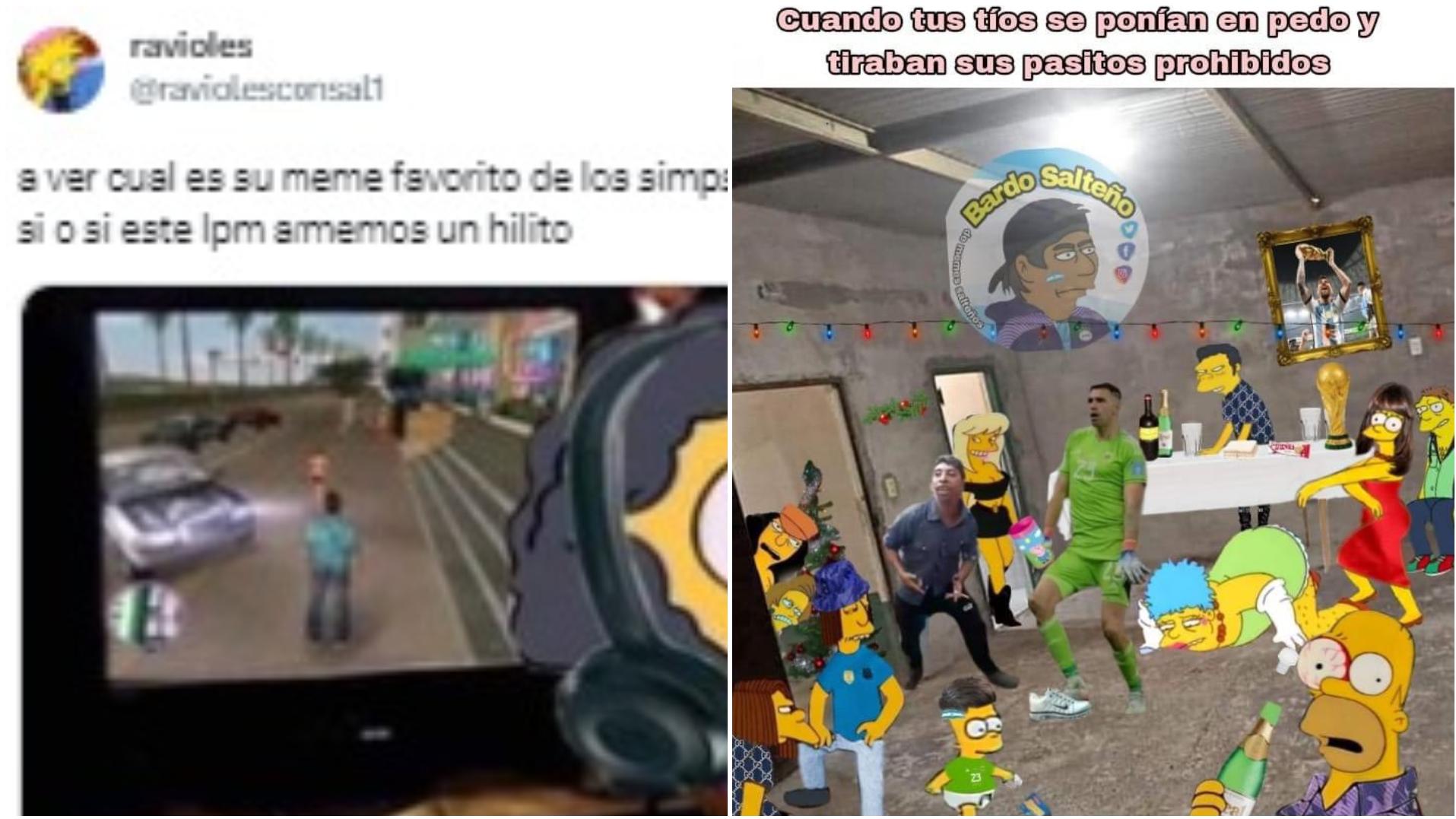 Twitter se llenó de insólitos memes de Los Simpson.