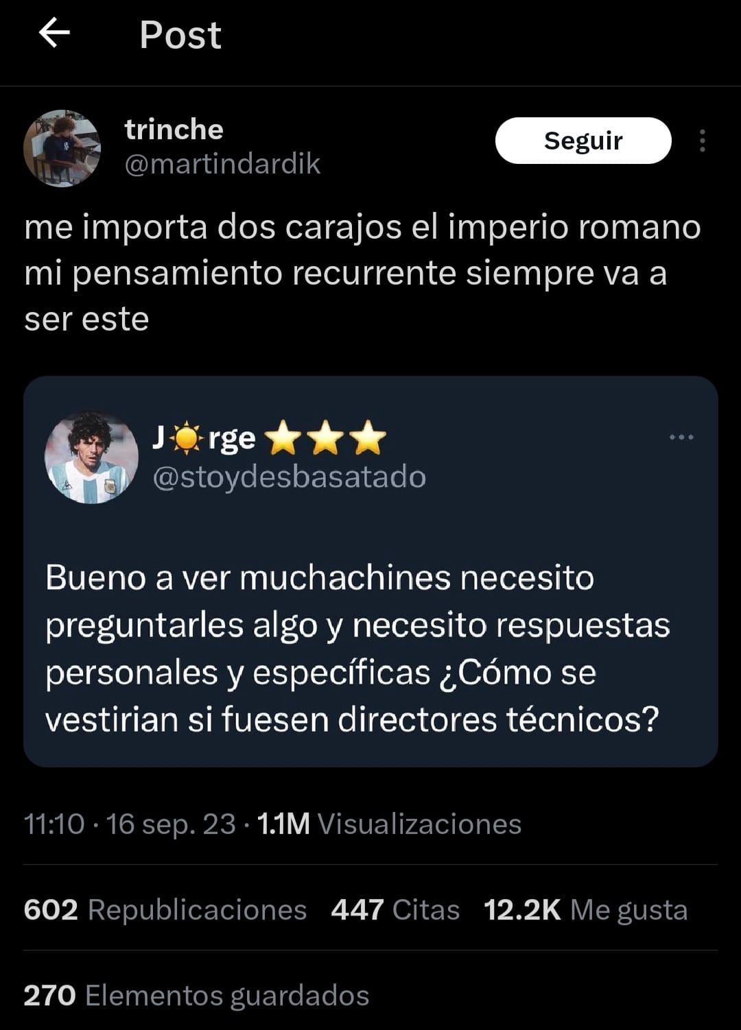 Twitter: Teoría del Imperio Romano