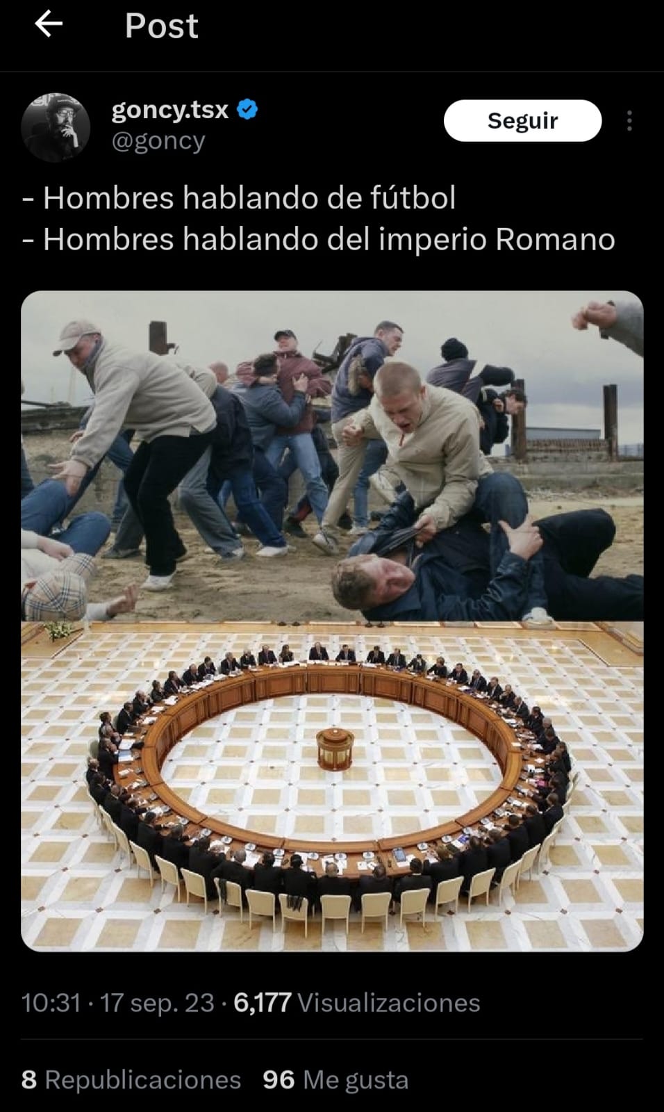 Twitter: Teoría del Imperio Romano