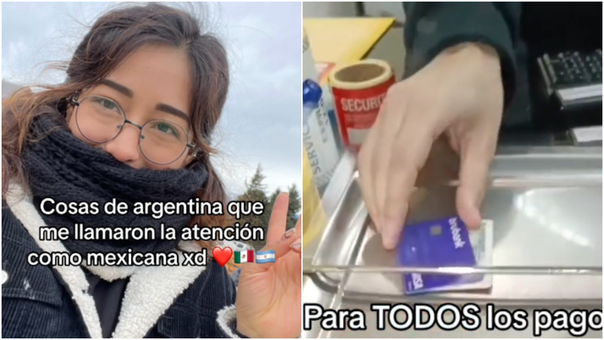 Una mexicana quedó totalemente sorprendida con una serie de situaciones mientras estaba de visita en Argentina.