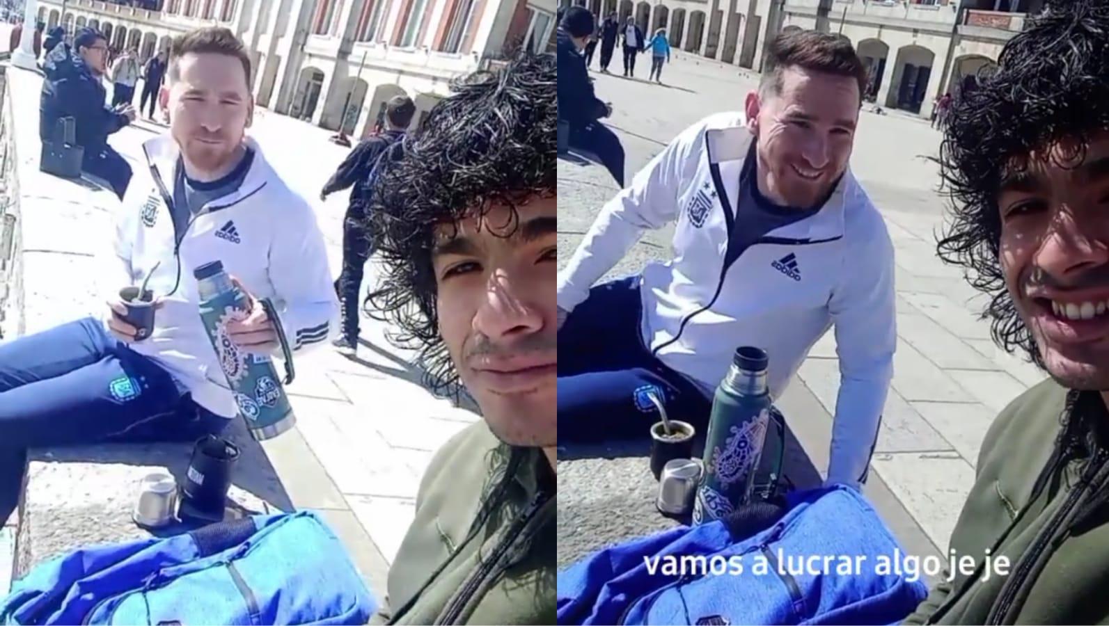 El video de los dobles de 'Messi' y 'Maradona' generó miles de reacciones y 'Me gusta' (  <a href='https://www.cronica.com.ar/tags/TikTok'>TikTok</a>/@jesus__peralta).