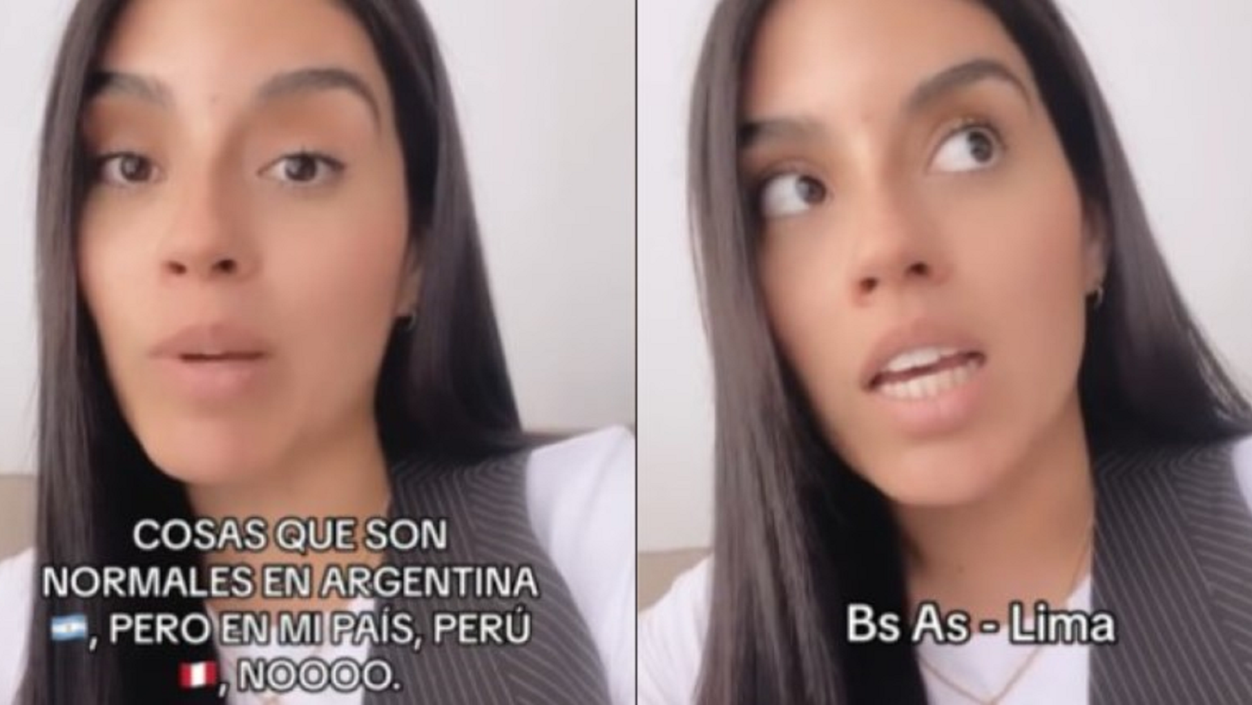 Peruana comparó las costumbres de su país con las de argentina y causó polémica en TikTok.