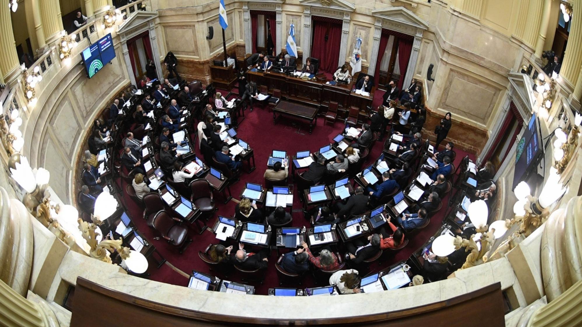 Arranca en el Senado el tratamiento del proyecto de reforma del Impuesto a las Ganancias aplicado a los salarios (Télam/Archivo).