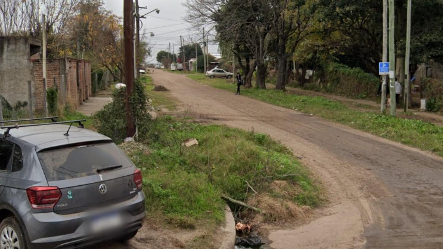 En este barrio ocurrió el homicidio de Miguel Angel Rabassa (Google Street View).