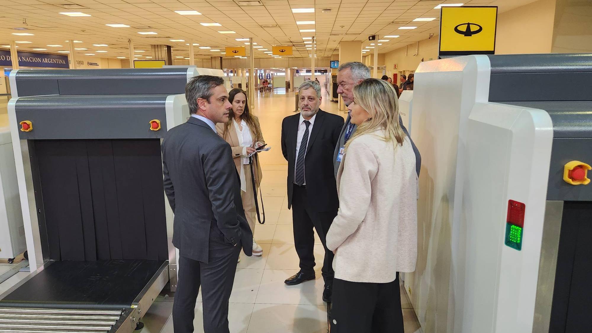 Instalaron 25 escáneres de valija en el Aeropuerto de Ezeiza