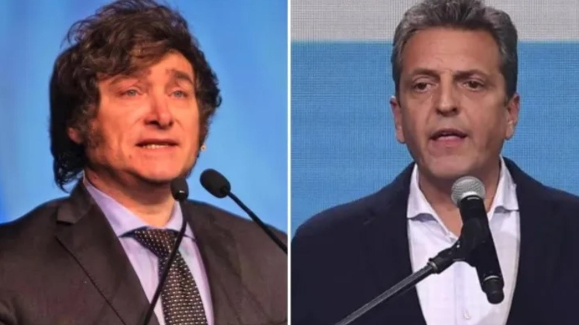 El diputado hipotetizó sobre una eventual segunda vuelta entre Javier Milei y Sergio Massa.