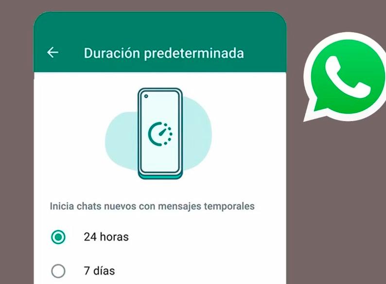 Los chats temporales son una de las funciones más utilizadas en   <a href='https://www.cronica.com.ar/tags/WhatsApp'>WhatsApp</a>.