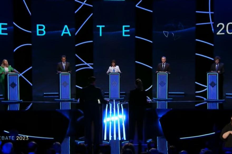 El primer debate para la carrera presidencial llegó cargado de 