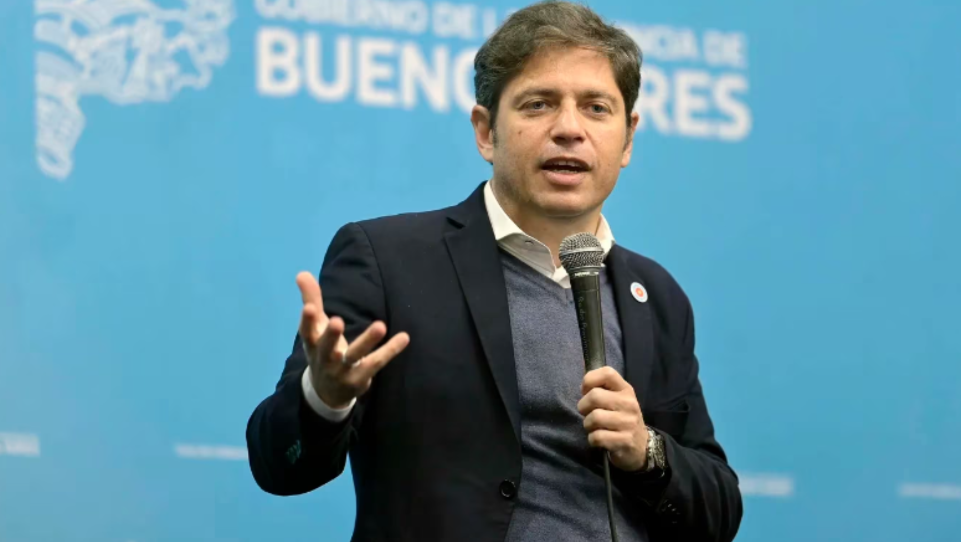 Axel Kicillof habló sobre la salida de Martín Insaurralde (NA).