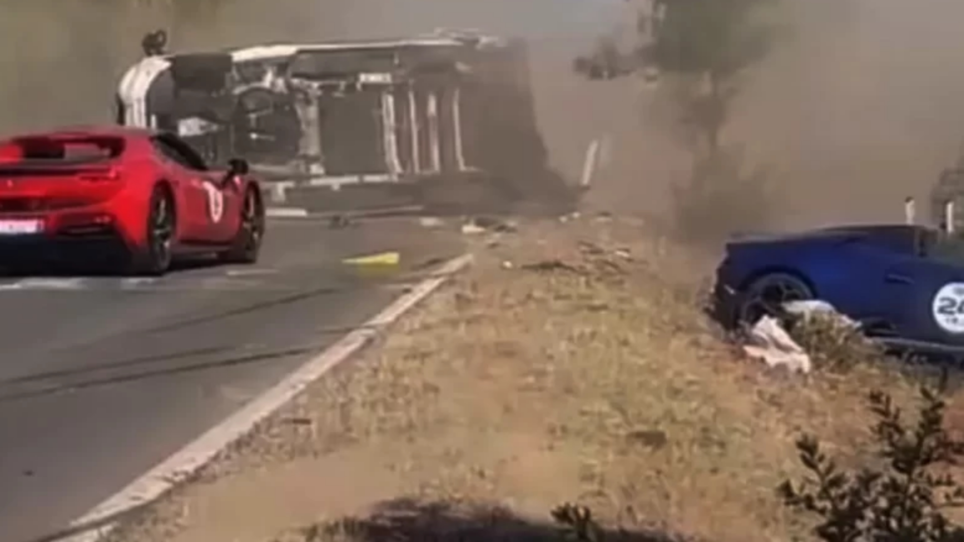 Dos muertos, como saldo fatal por un accidente de tránsito en Italia.