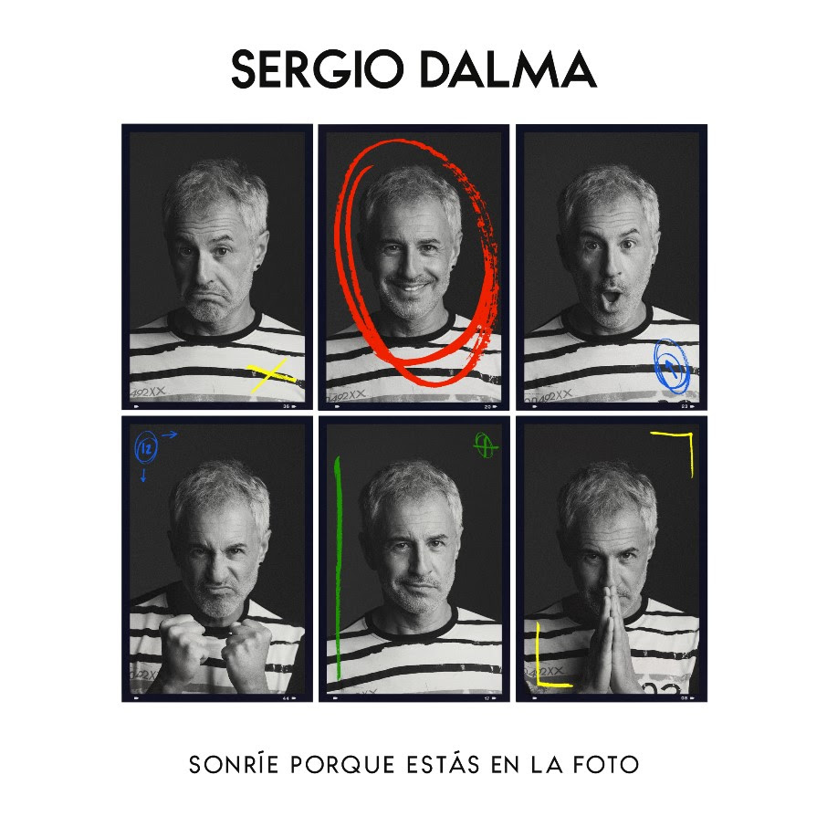 La tapa de 'Sonríe porque estás en la foto', el próximo álbum de Sergio Dalma.