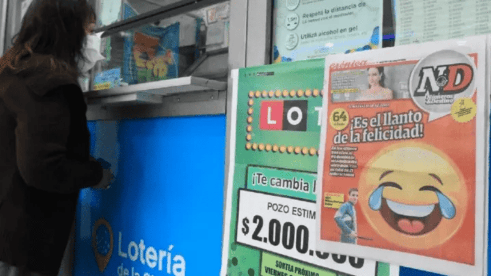 Ganó la lotería, llamó a todo el mundo y presumió el gran premio, pero se llevó un duro golpe (imagen ilustrativa).