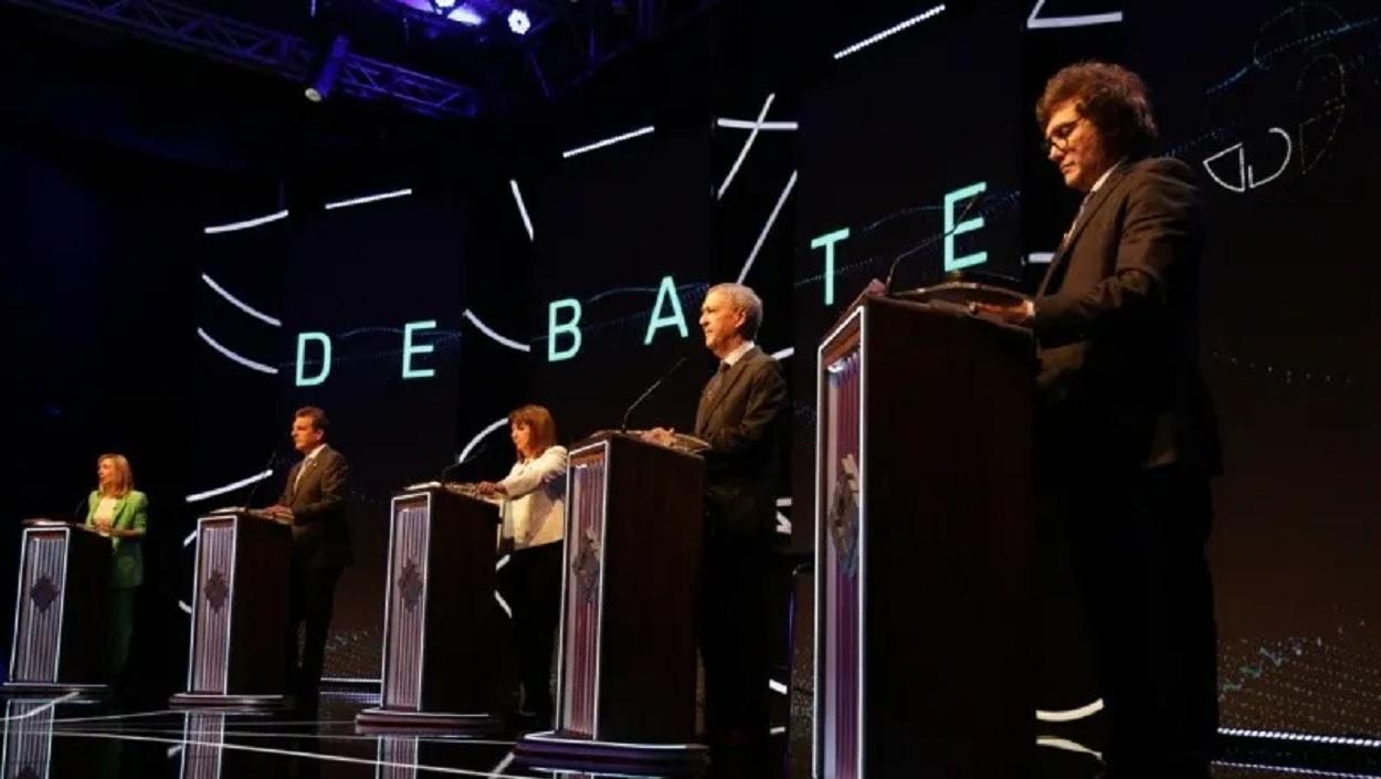 Los cinco candidatos coincidieron en los debates obligatorios dispuestos por la ley electoral.