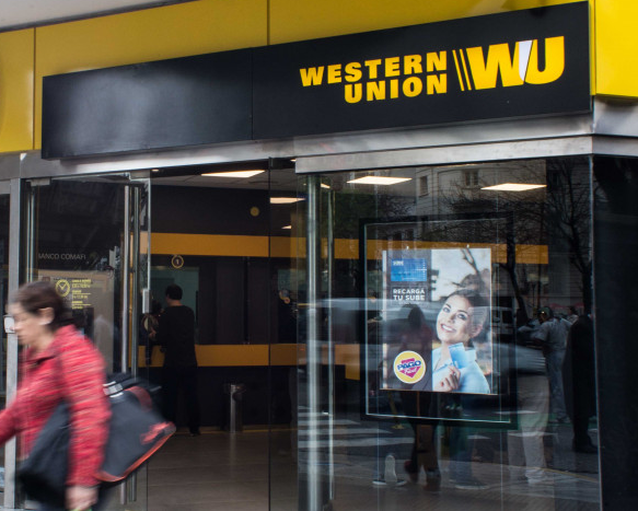 Sucursal de Western Union en Argentina.