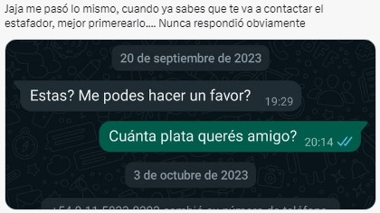 Sin dar muchas vueltas, sabía que pretendía su amigo.