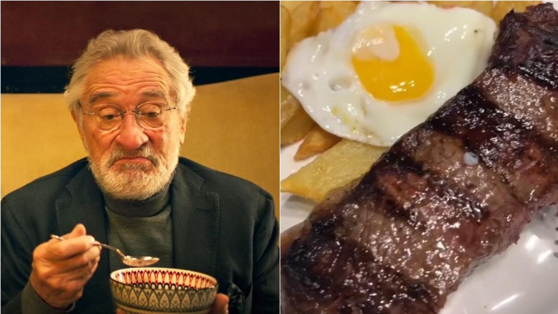 Almorzó en la parrilla porteña donde comió De Niro y el precio la impactó