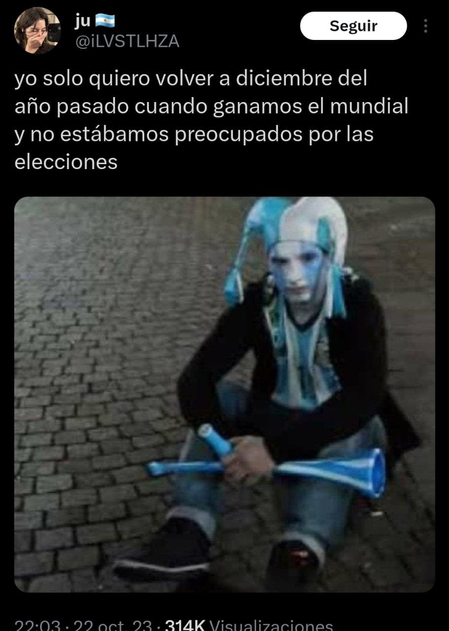   <a href='https://www.cronica.com.ar/tags/Memes'>Memes</a> de las elecciones 2023