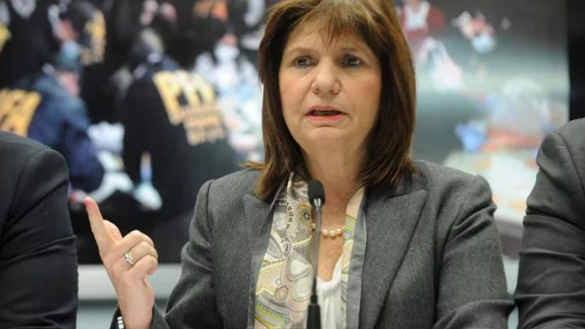 Patricia Bullrich cruzó a su socios de la coalición opositora (Télam/Archivo).