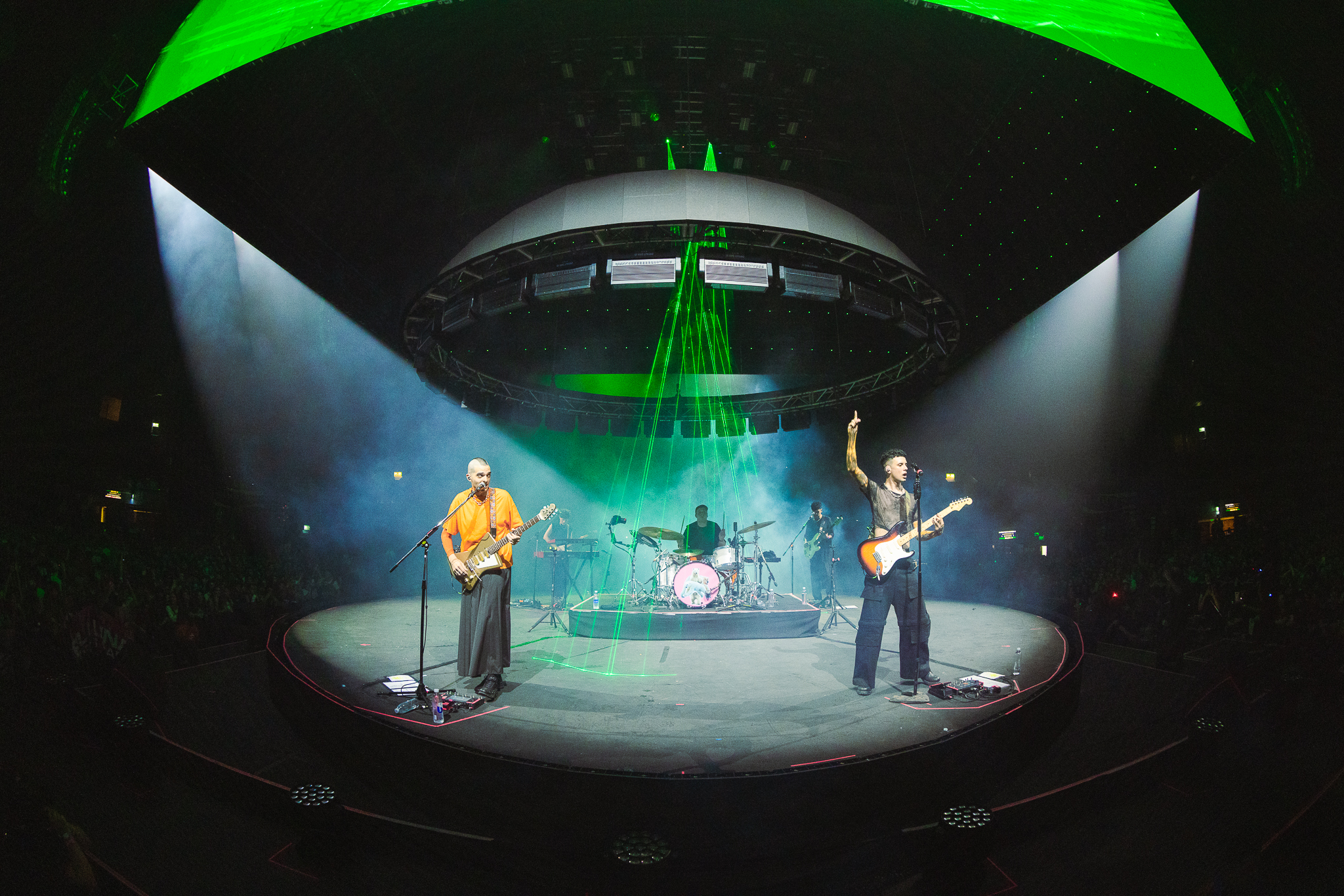 Debut histórico de Usted Señálemelo en el Luna Park.