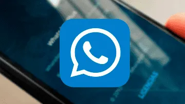 Whatsapp en modo azul