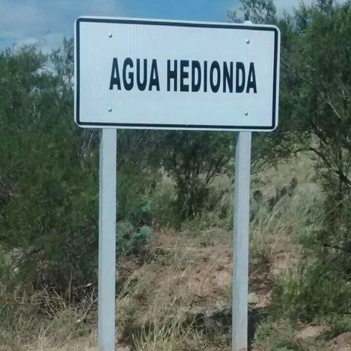 'Agua Hedionda' se encuentra en San Juan.