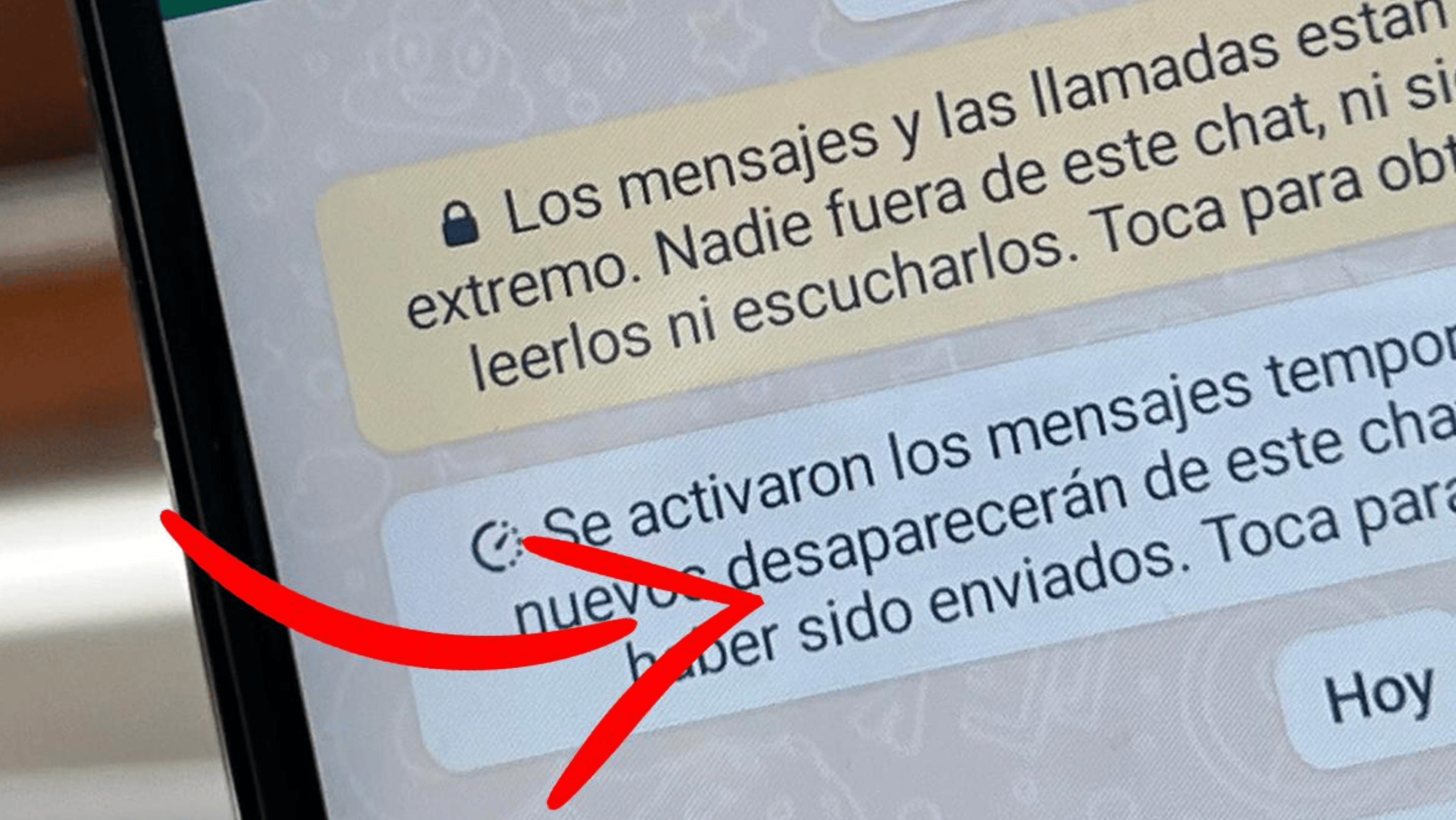 La razón por la que tenés que activar la función de los mensajes temporales en WhatsApp