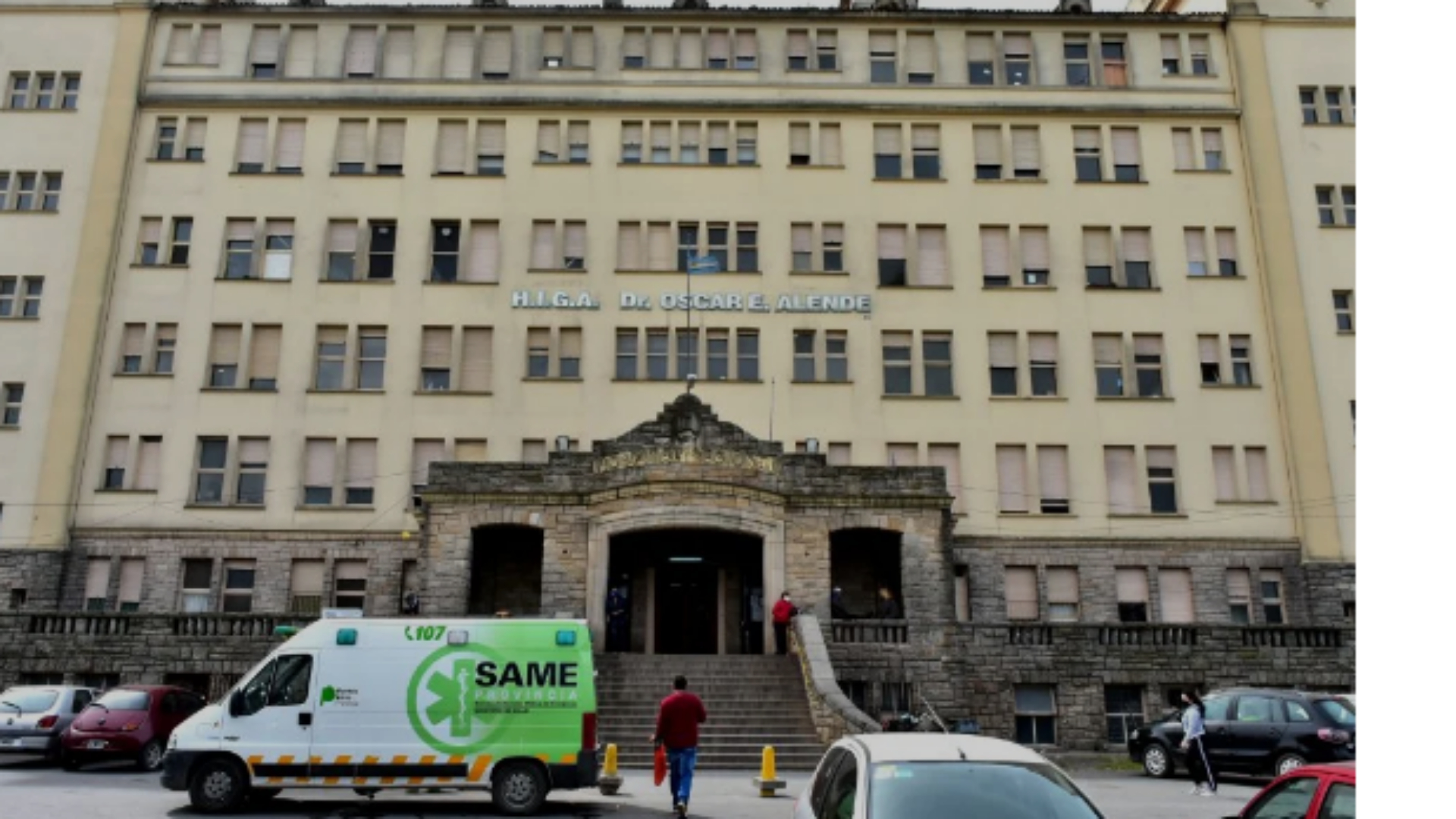 La damnificada fue atendida en un centro de salud (Gentileza La Gaceta).