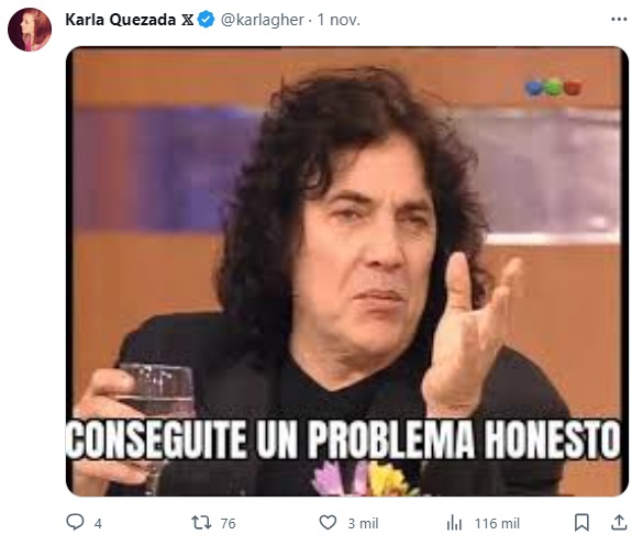 Los usuarios reaccionaron rápidamente a la afirmación de que 'no consumen contenido creado por mujeres', planteado por una mujer (Twitter).