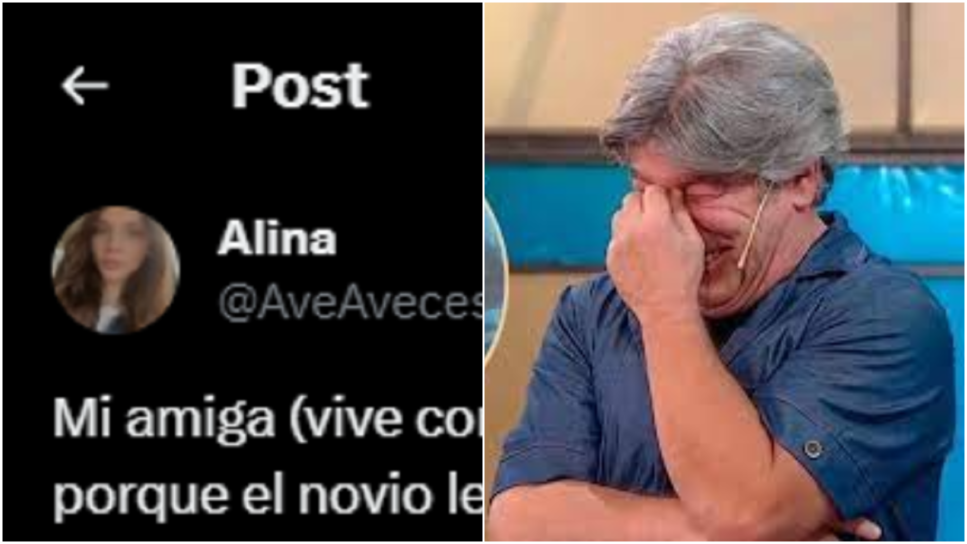 Su novio necesitaba asimilar la derrota de Boca en la Copa Libertadores, por lo que le hizo un pedido inusual.