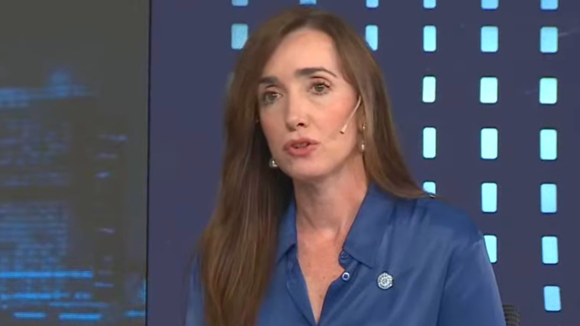 Victoria Villarruel apuntó contra el armado del Gobierno (Captura de video).