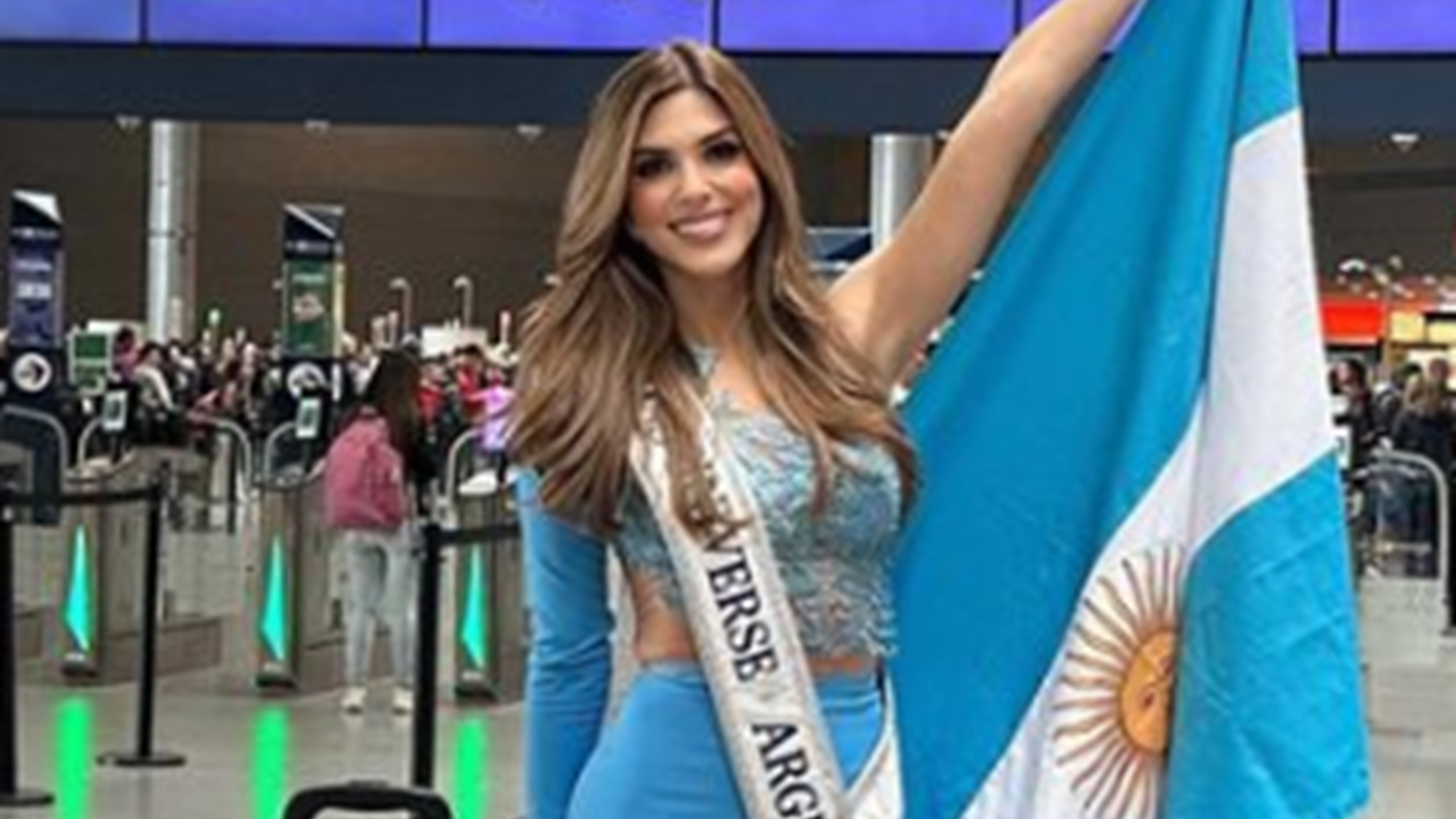 Yamile Dajud, la argentina que podría coronarse como la mujer más hermosa del mundo.