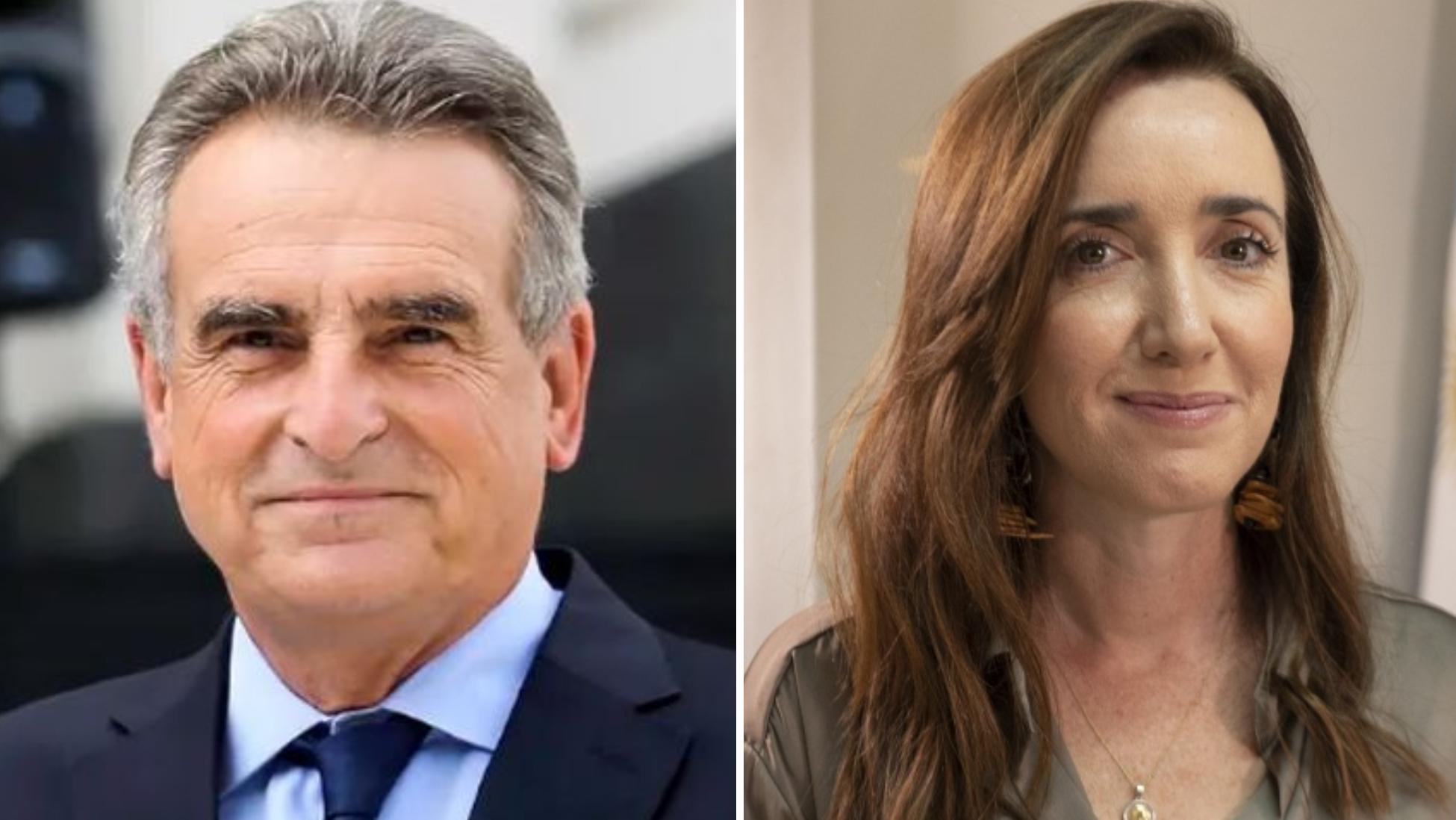 Agustín Rossi y Victoria Villarruel protagonizan el debate de candidatos a vicepresidente.