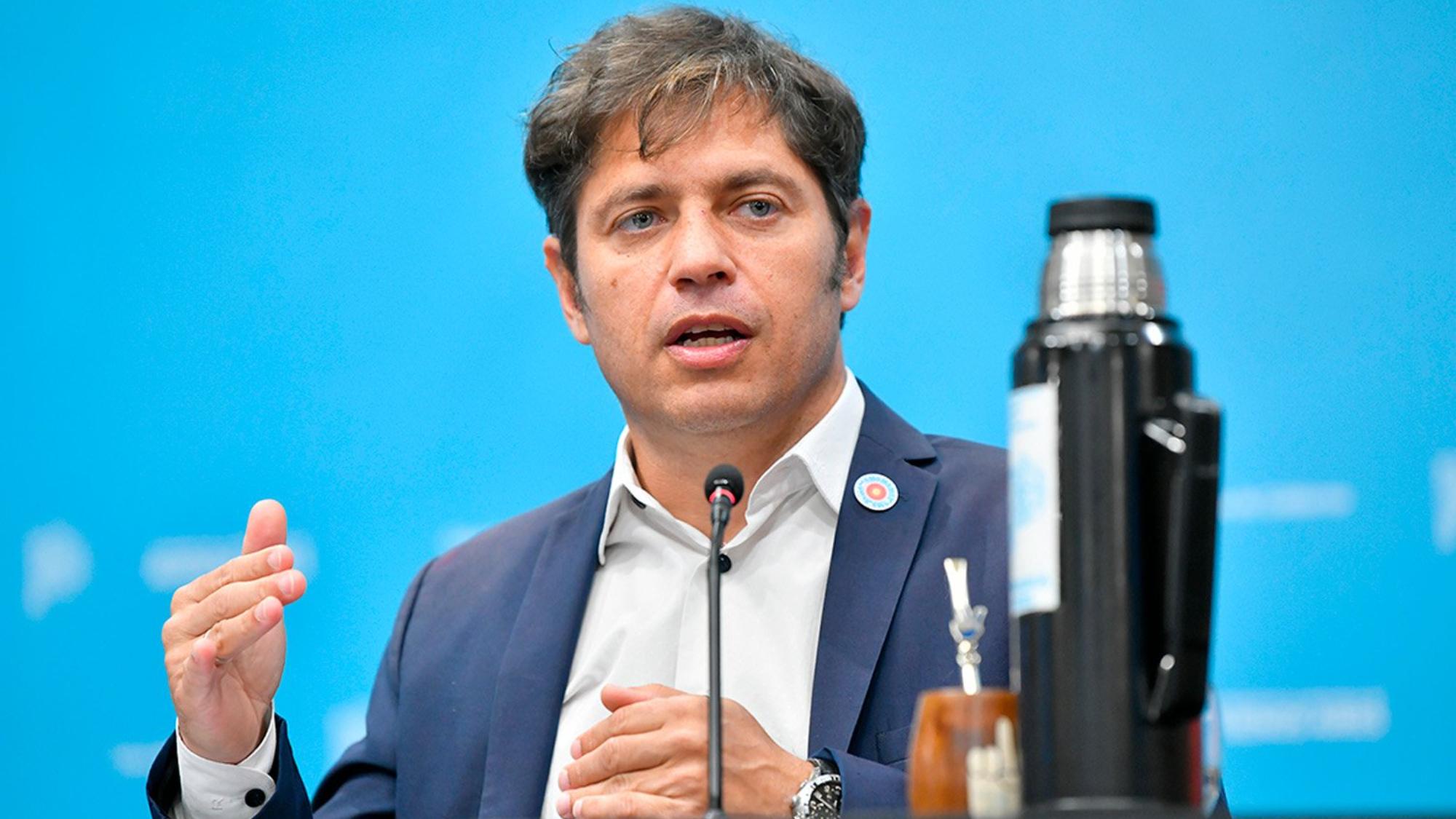 Axel Kicillof manifestó su apoyo a Sergio Massa.