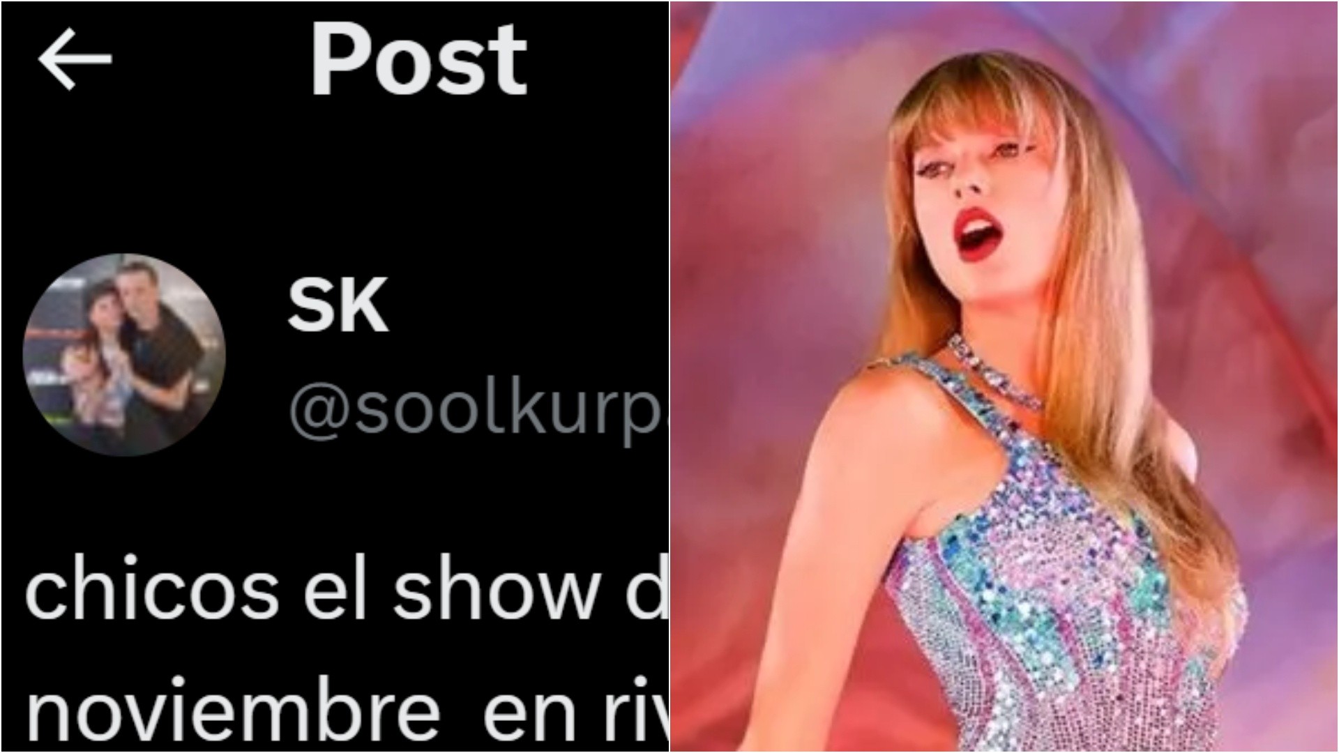 “No saquen entradas, la fecha está maldita”: la teoría de una joven que anticipó hace meses la suspensión del show de Taylor Swift