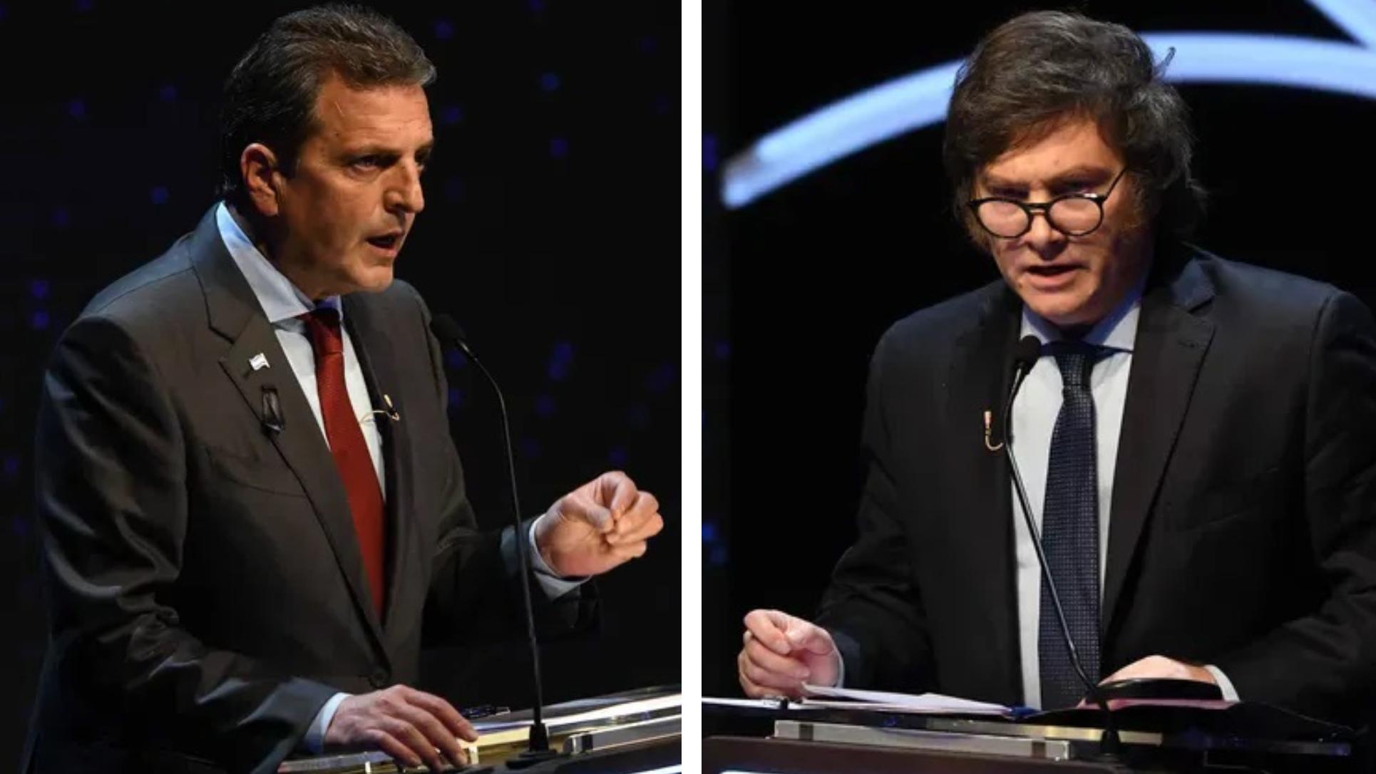 Quién gana el debate presidencial entre Sergio Massa y Javier Milei en la encuesta de Crónica: entrá y votá.