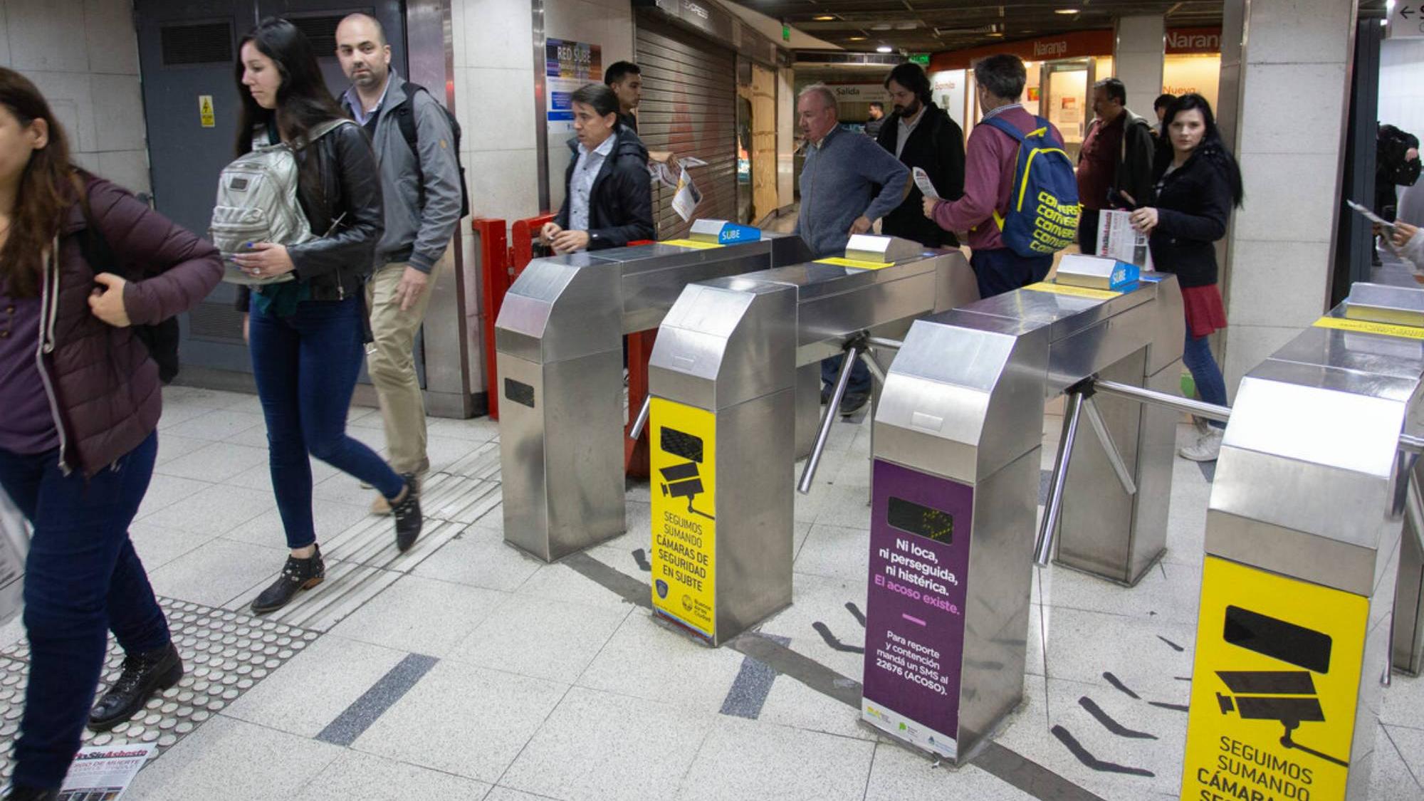 Paro de subtes: el jueves habrá apertura de molinetes.