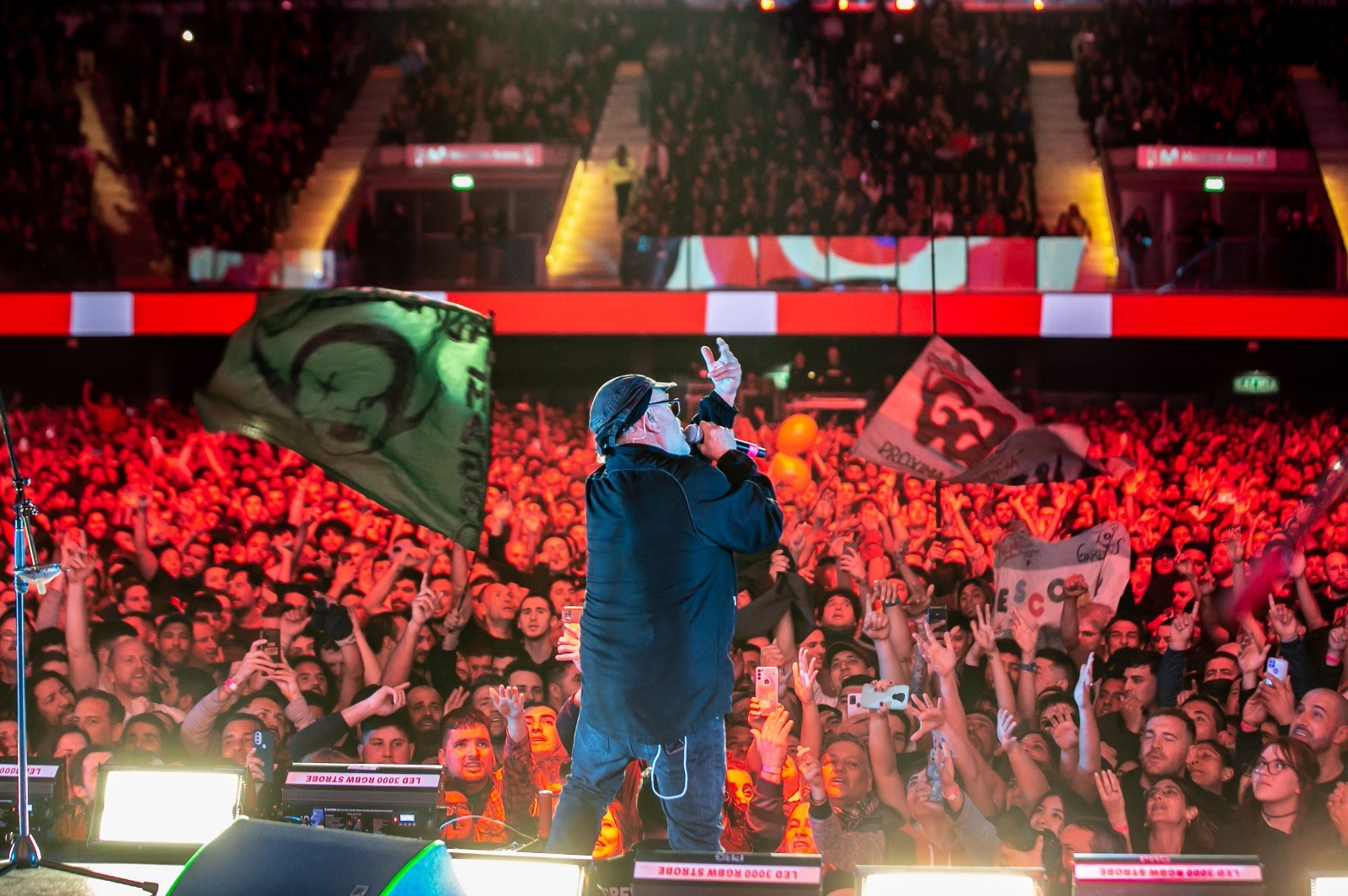 Las Pelotas en el Arena de Buenos Aires.