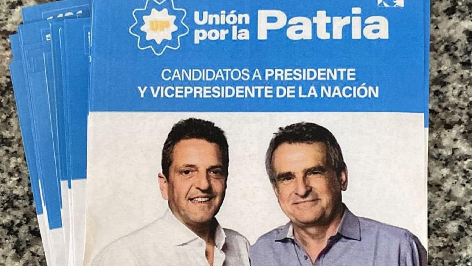 Elecciones 2023: denuncian irregularidades en las boletas de Unión por la Patria (Imagen: Twitter).