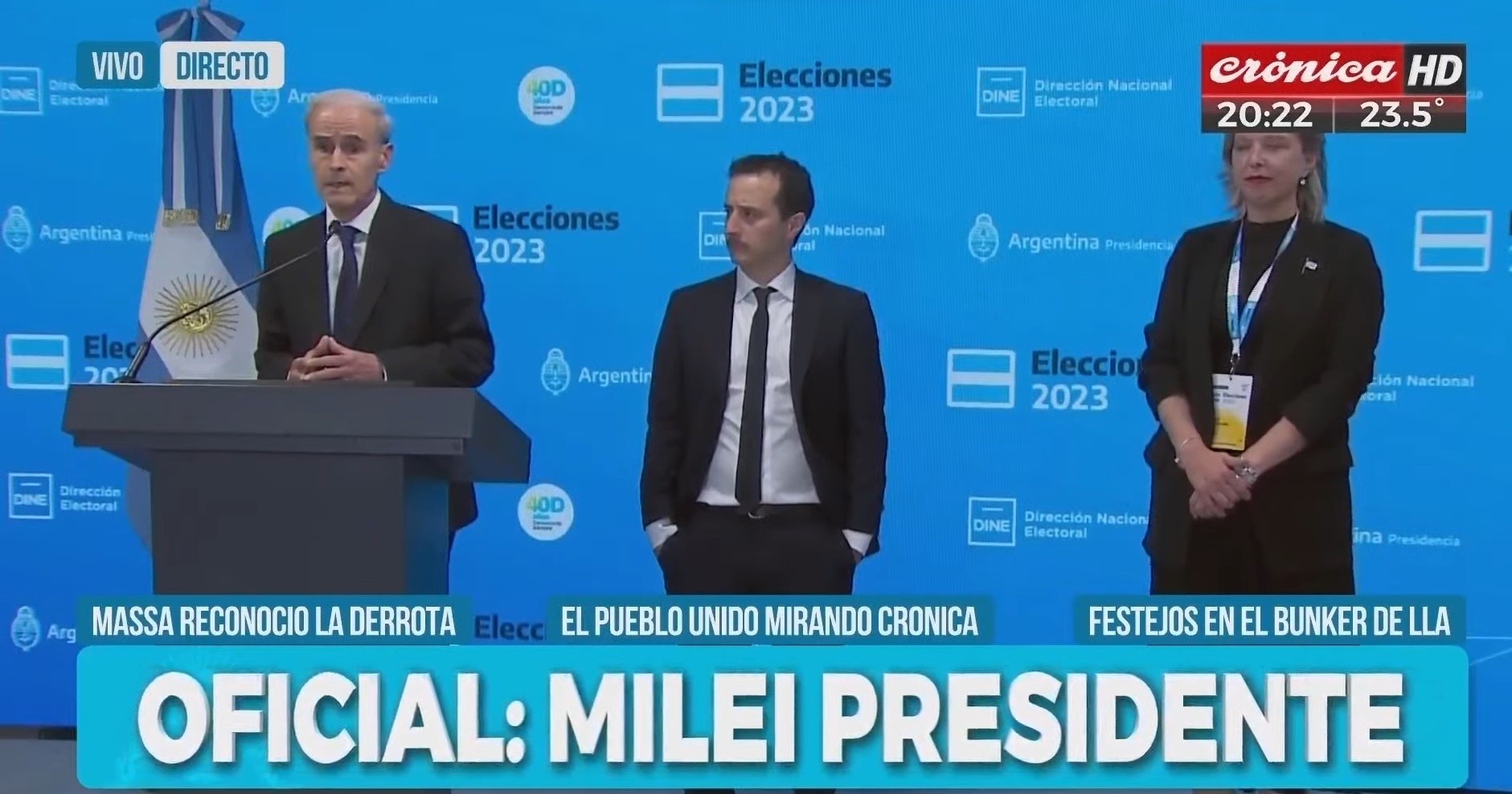 Elecciones 2023: habló Vitobello y apuntó una diferencia de 12 puntos de Milei sobre Massa.