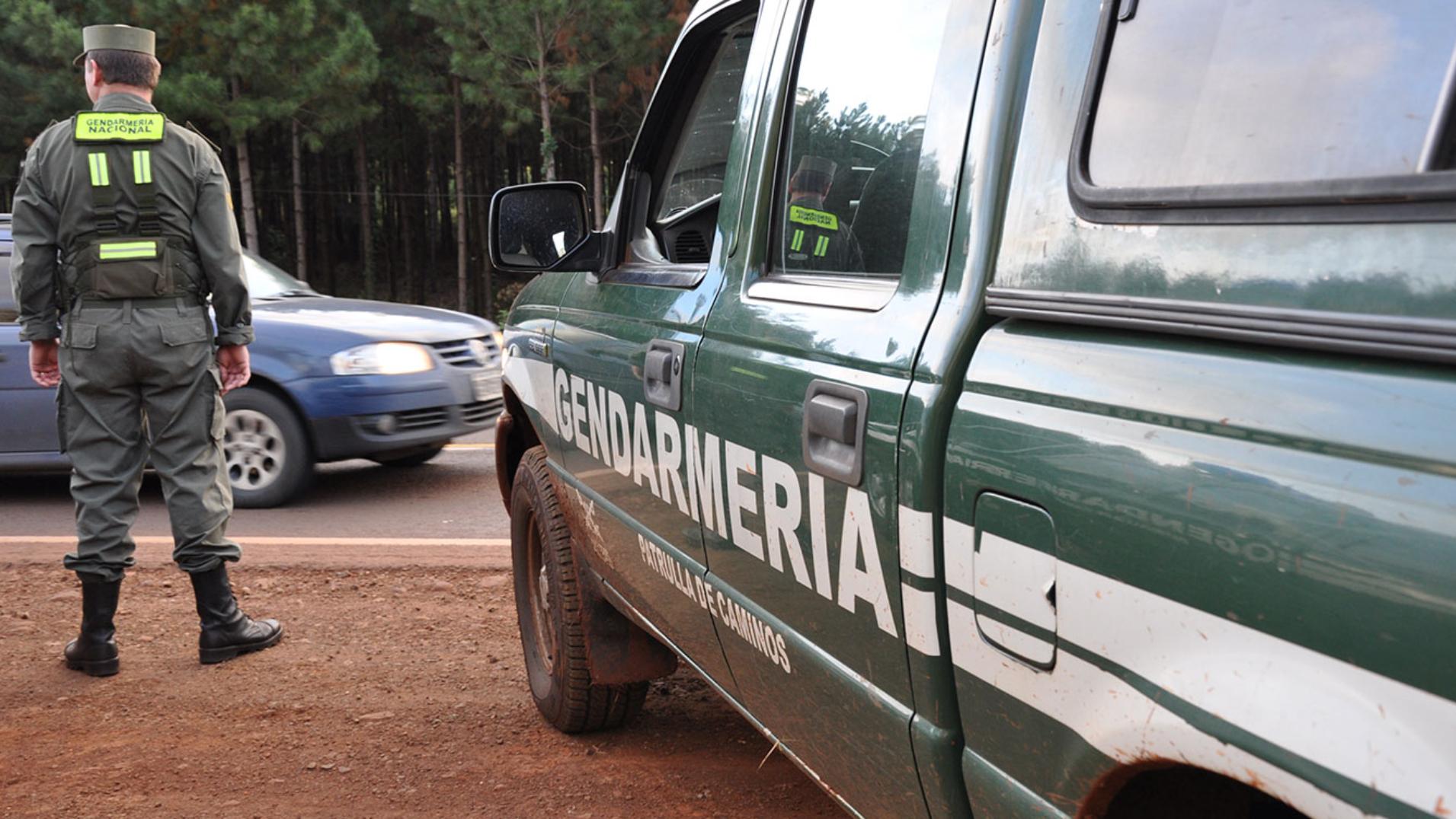 El hecho se produjo durante un procedimiento concretado por la Gendarmería Nacional.